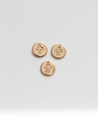 6.3mm Cross Charm, CH05