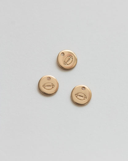 6.3mm Football Charm, CH05