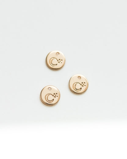 6.3mm Moon & Stars Charm, CH05