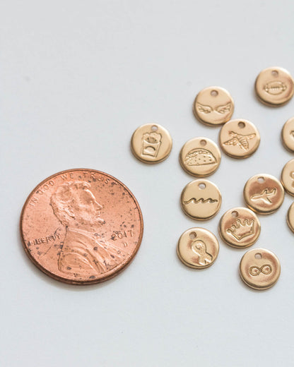 Tiny Disc Charm, CH05