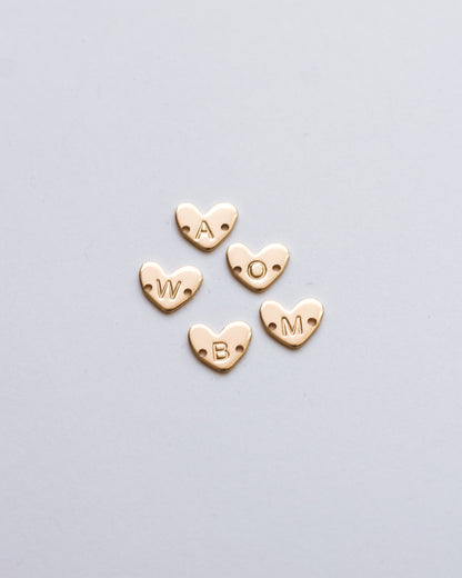 Custom Initial Heart Connectors, CN10