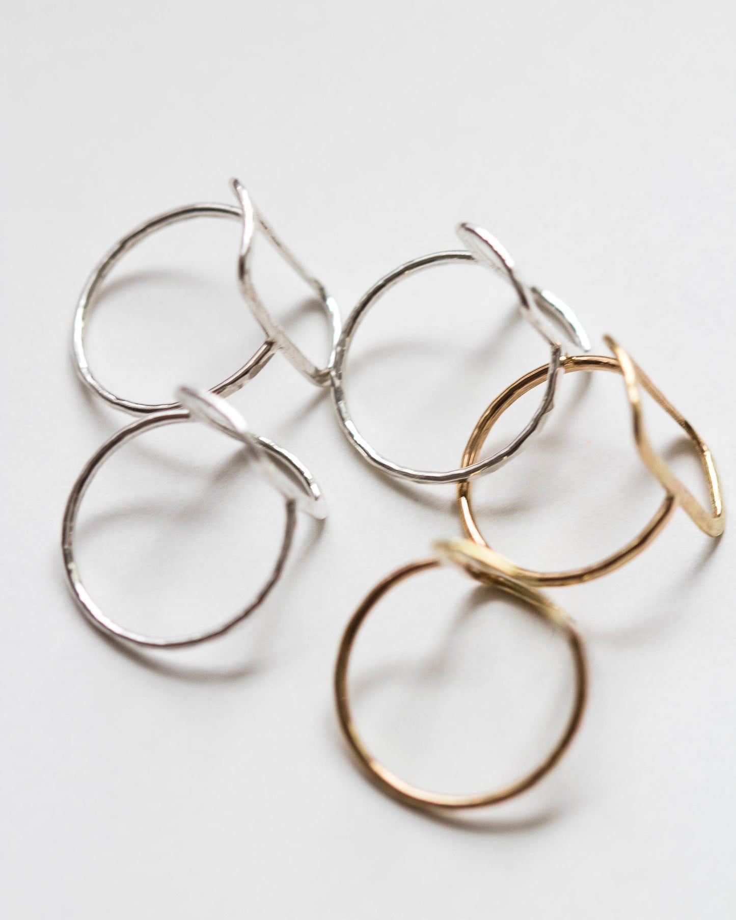 Open Rectangle Wire Ring, R13