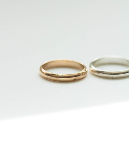 Smooth Beveled Band Ring, R15