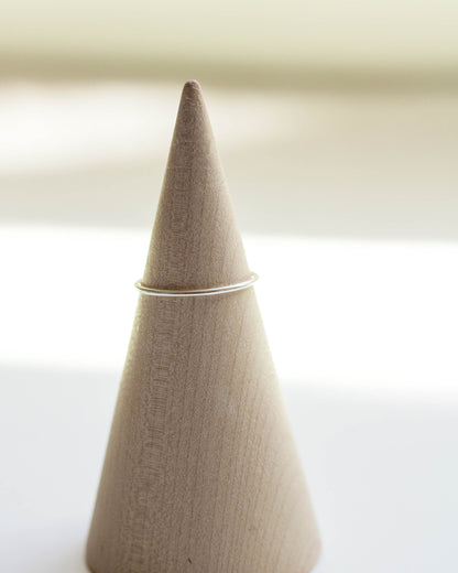 Smooth Thin Stacking Ring, R18