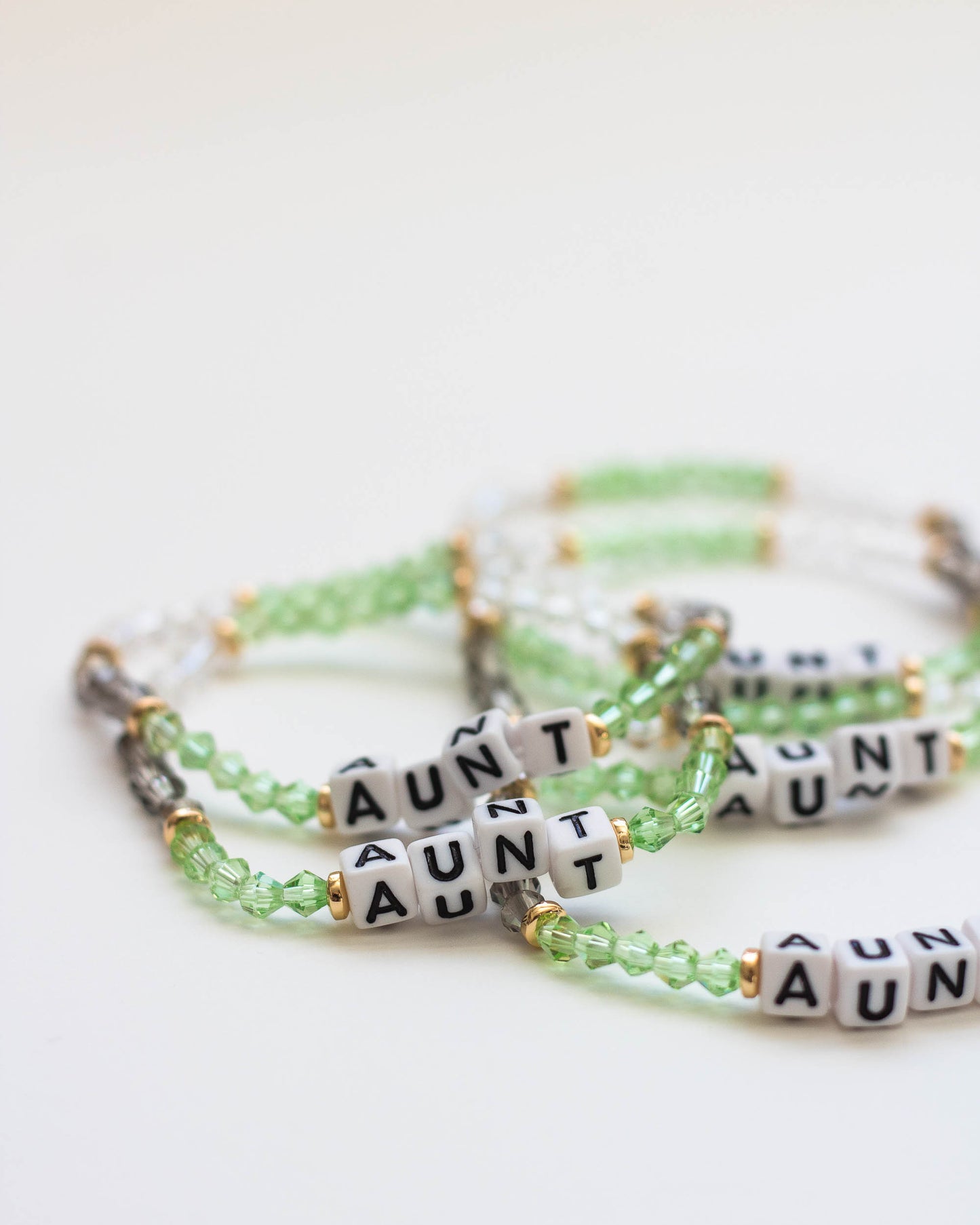 Aunt Stretch Bead Bracelet, B1