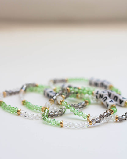 Aunt Stretch Bead Bracelet, B1