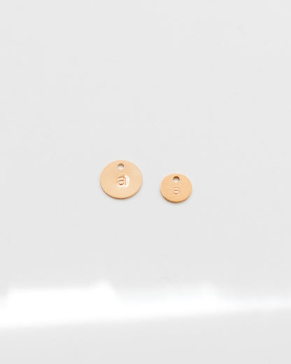 6mm Circle Disc Blank with One Hole, CH30