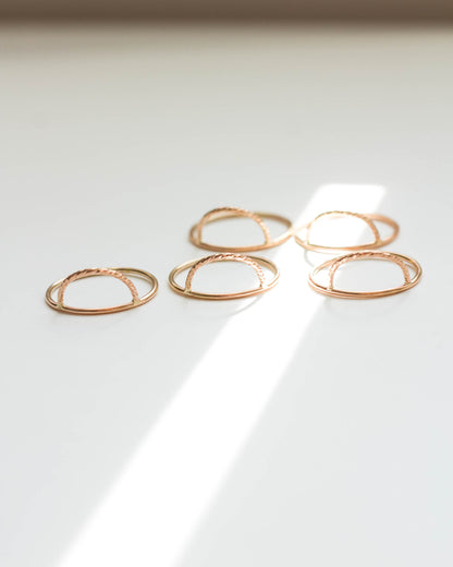 Sparkle Arch Ring, R22