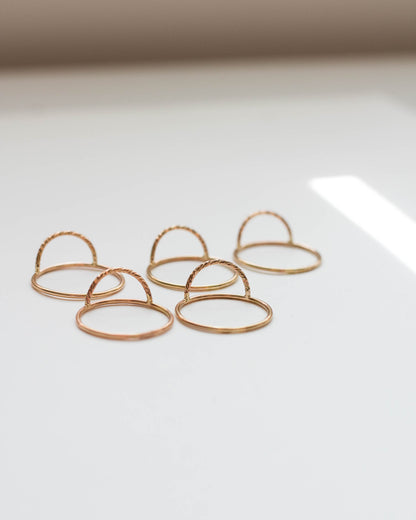 Sparkle Arch Ring, R22