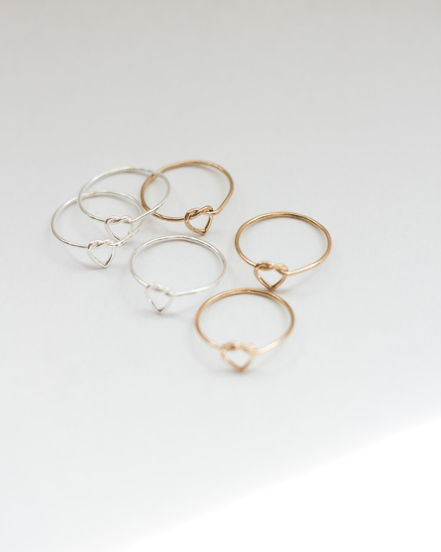 Heart Knot Ring, R27