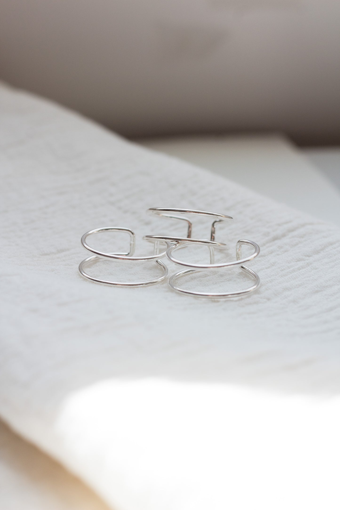 Double Open Front Adjustable Ring, R30