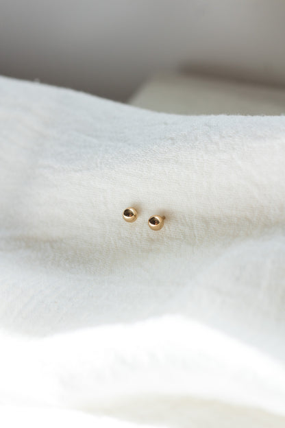 4mm Stud Earrings, E12