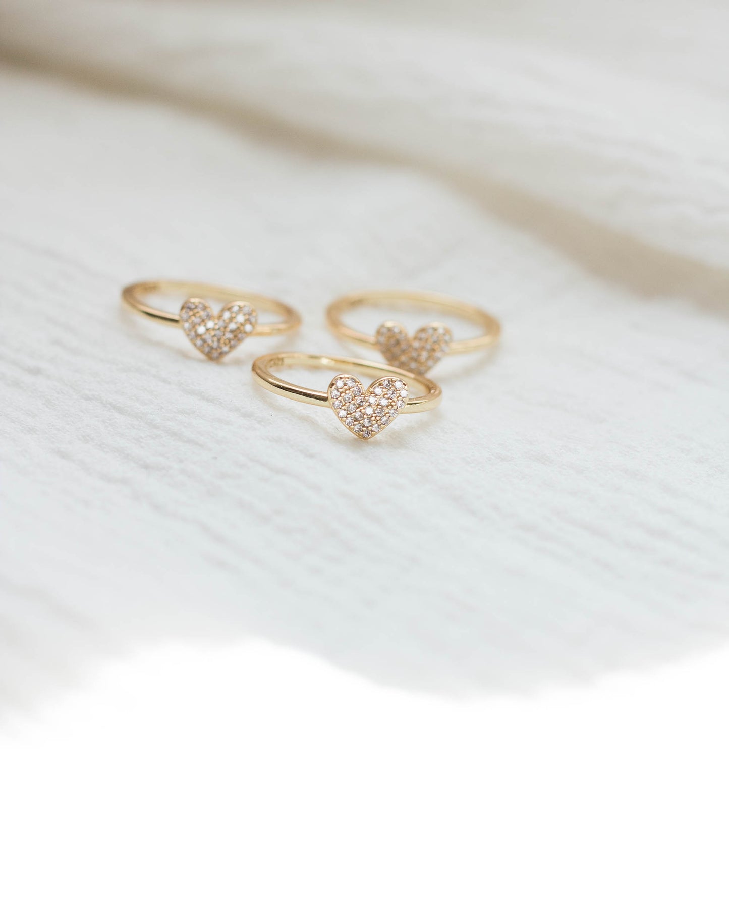 Pave Heart Ring, R46