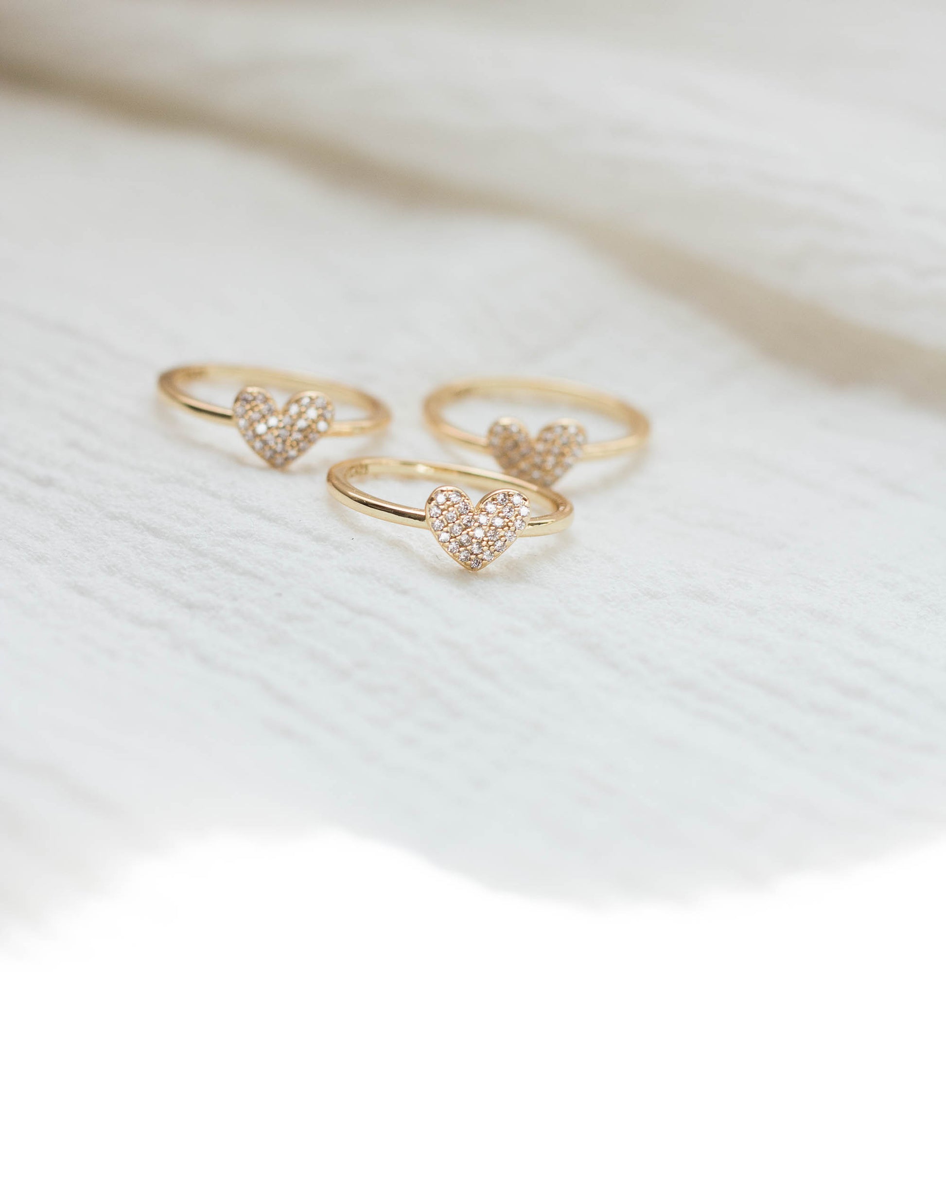 Pave Heart Ring, R46