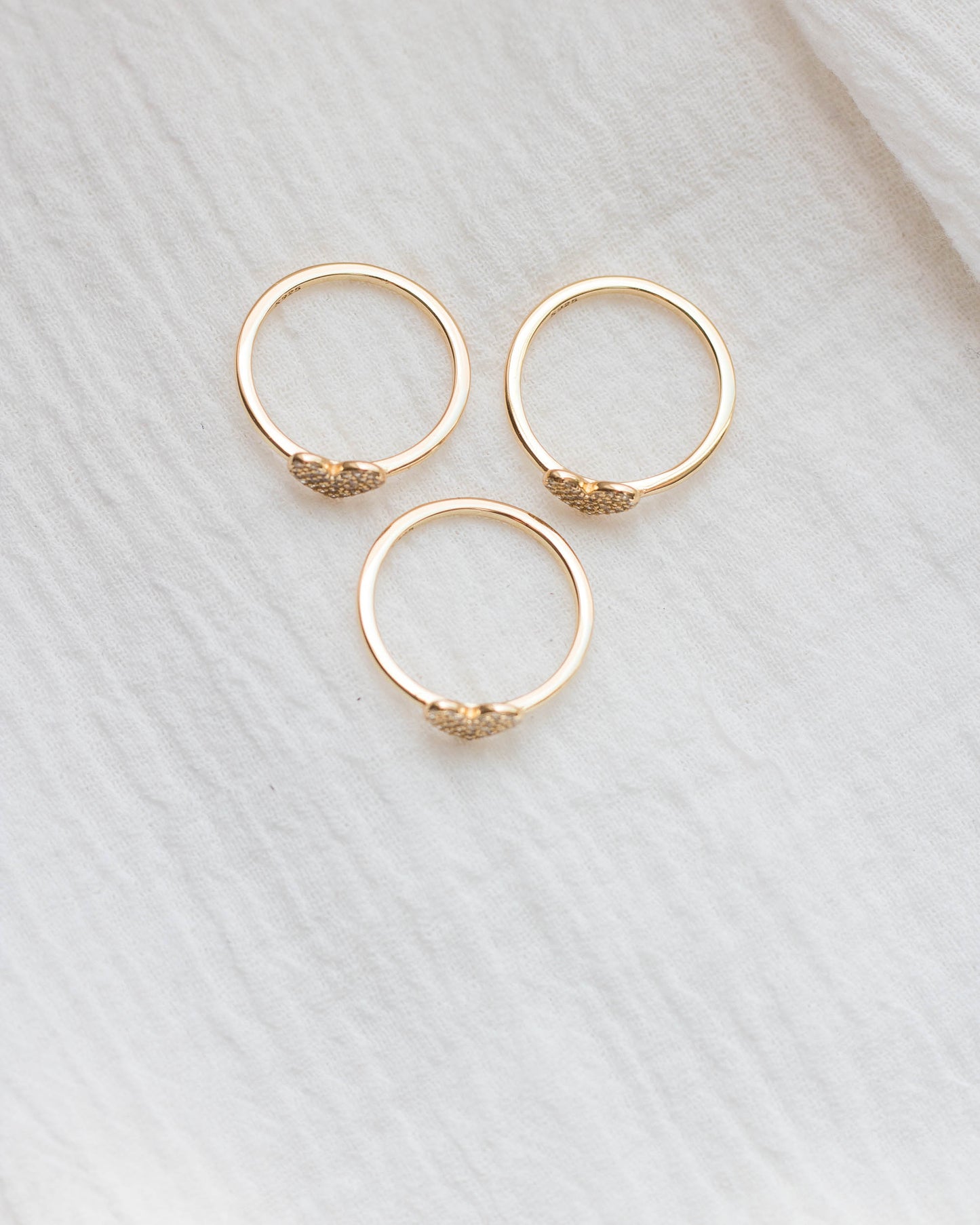 Pave Heart Ring, R46