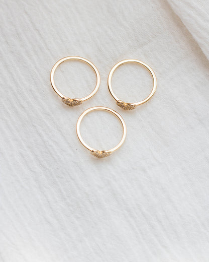Pave Heart Ring, R46