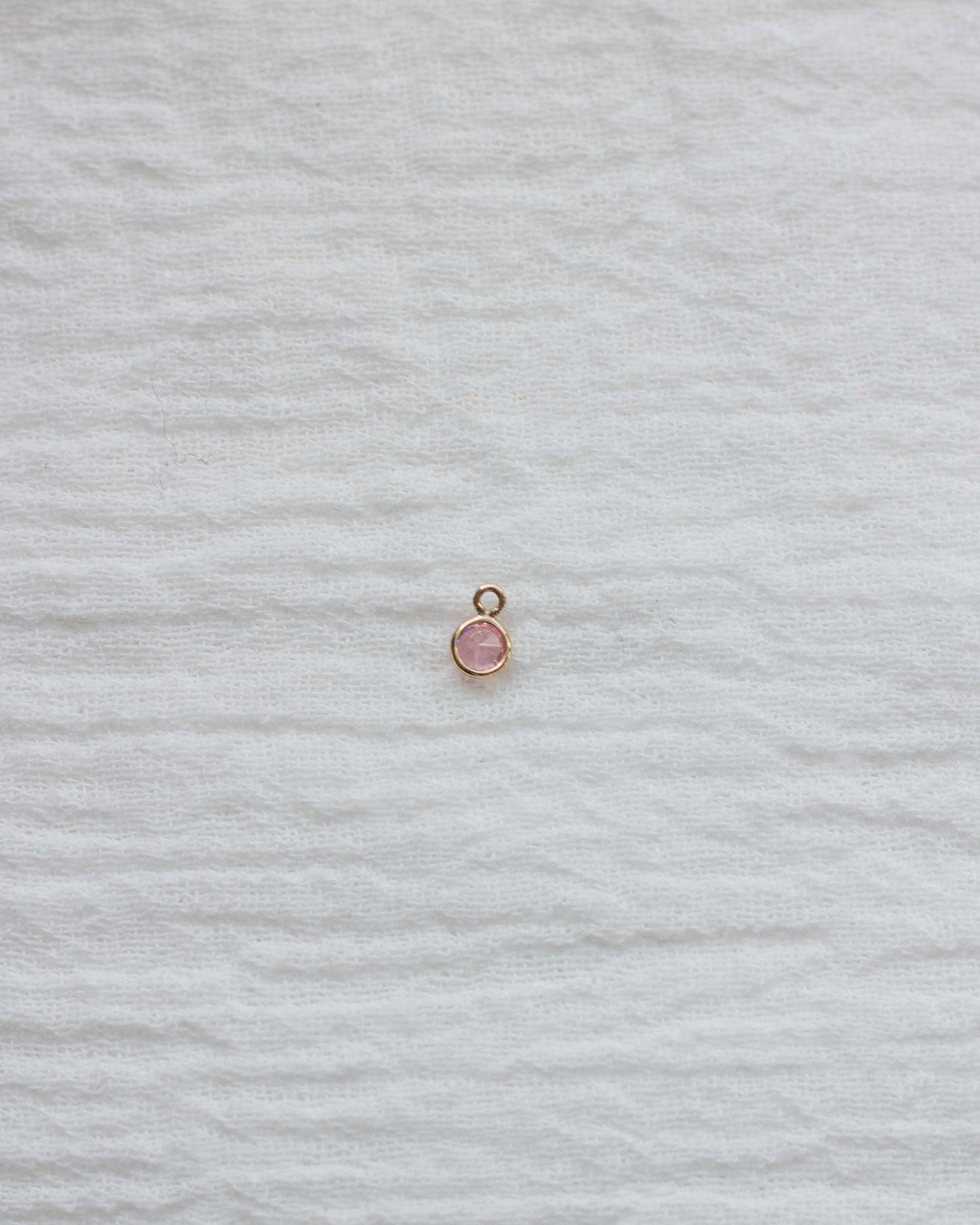 3mm Birthstone Charm, CH29
