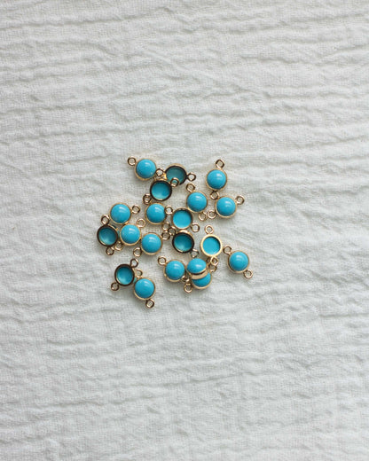 4mm Turquoise Connector, CN42