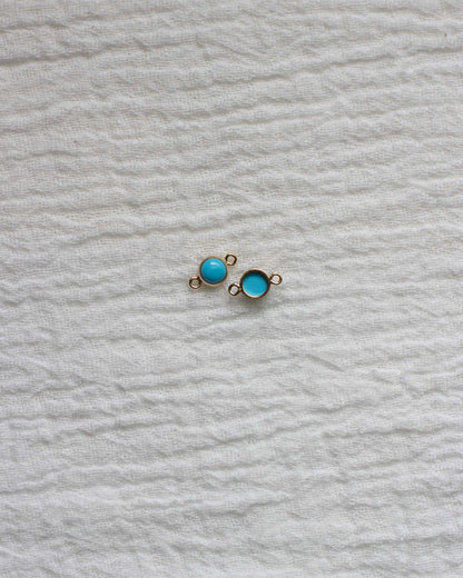 4mm Turquoise Connector, CN42