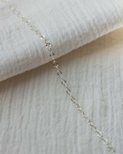 3mm Dapped Cable Chain, S37