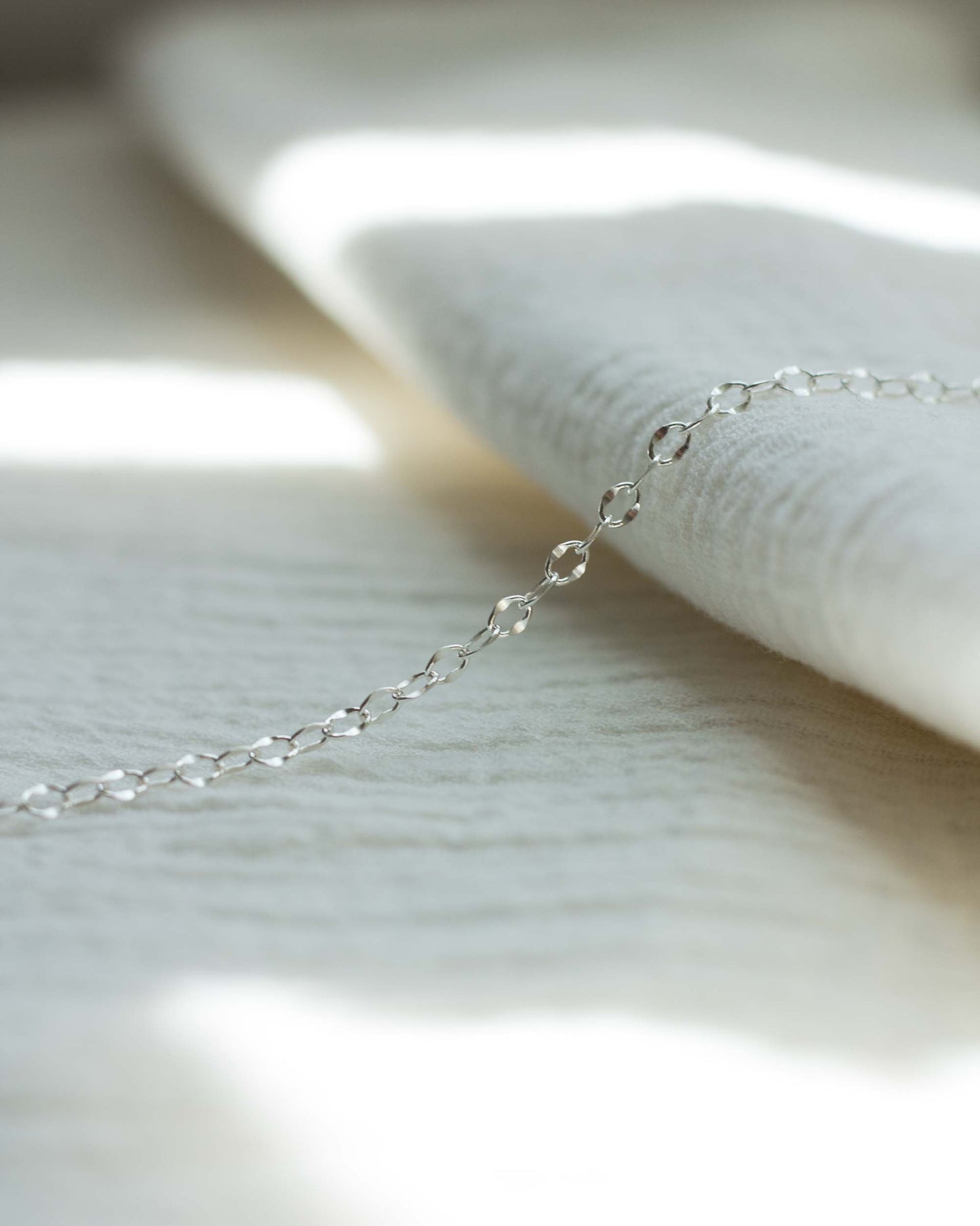3mm Dapped Cable Chain, S37