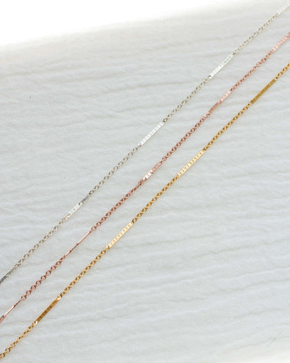 1mm Dapped Bar Chain, G18, S18, R18