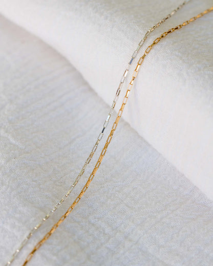 1.5mm Open Box Chain, G14, S14