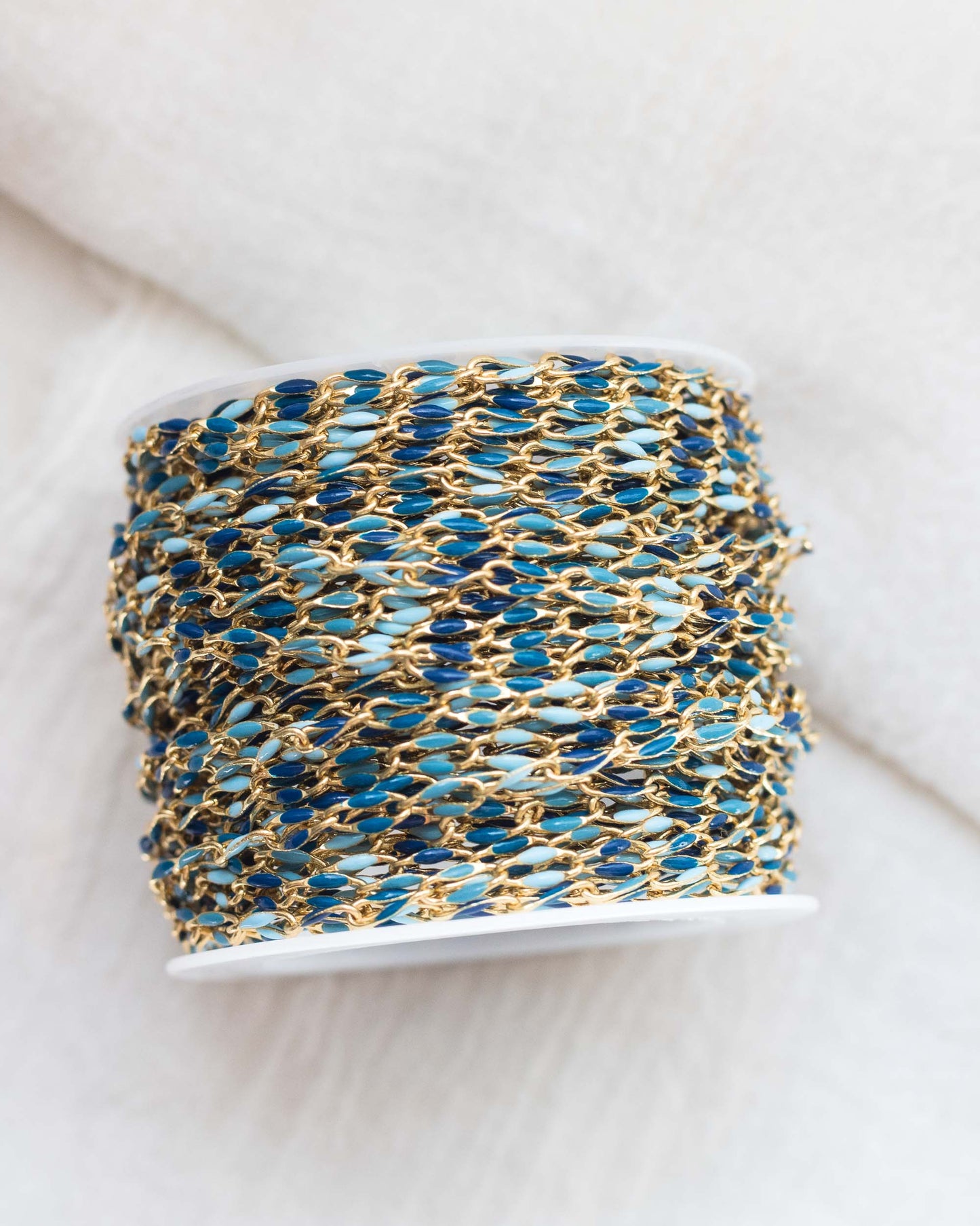 Ocean Multi Color Enamel Chain, GP115