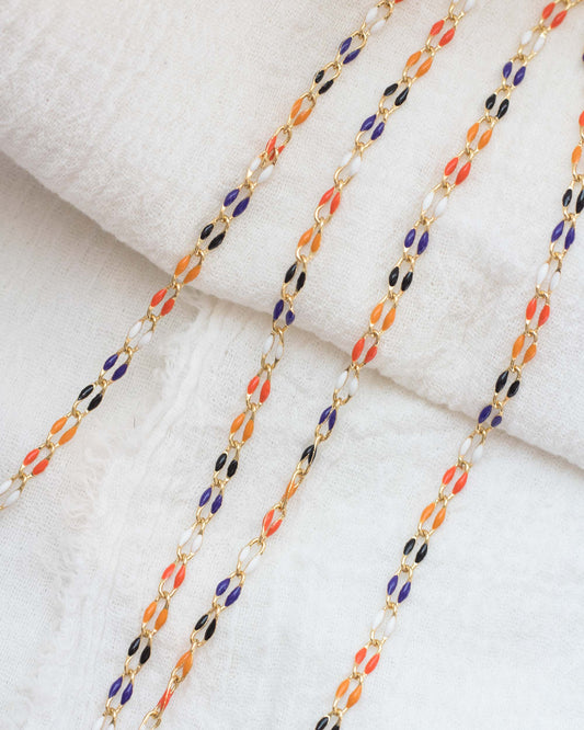 Witchy Vibes Enamel Chain, GP116