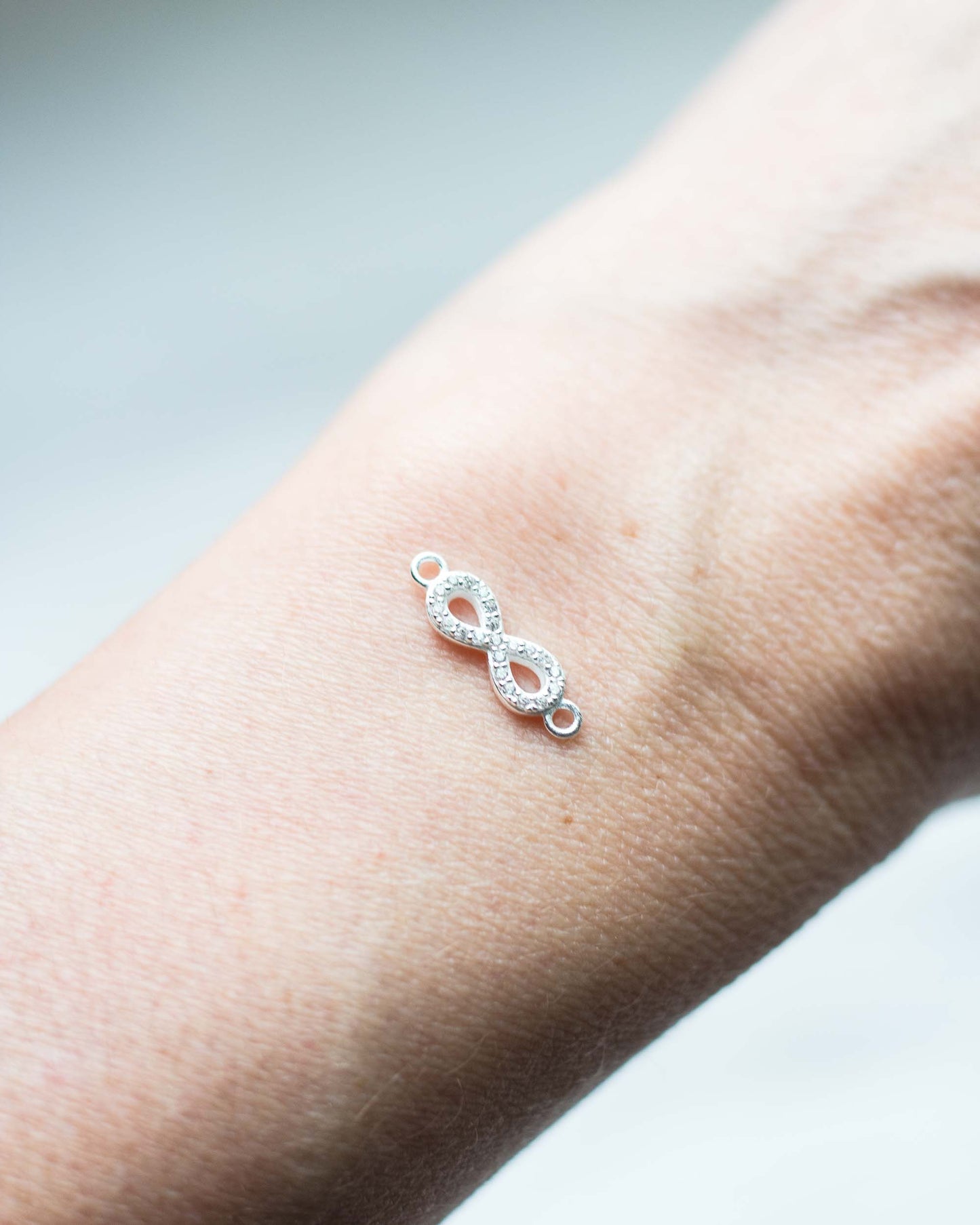 Infinity CZ Pave Connector, CN67