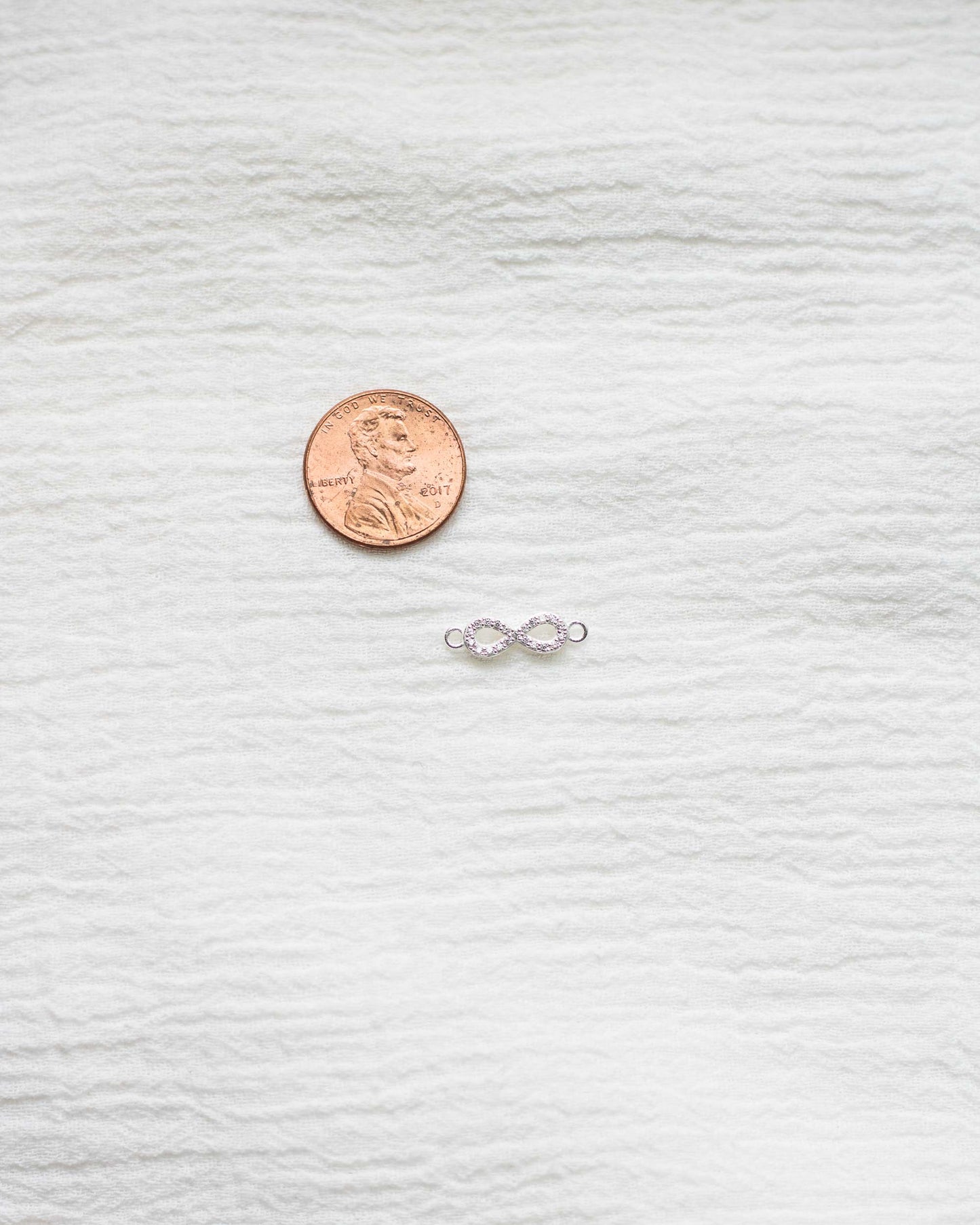 Infinity CZ Pave Connector, CN67