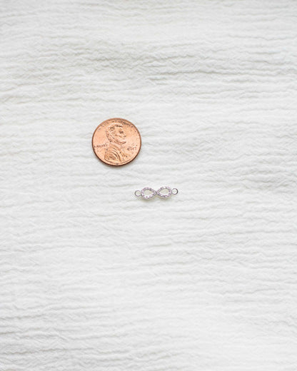 Infinity CZ Pave Connector, CN67