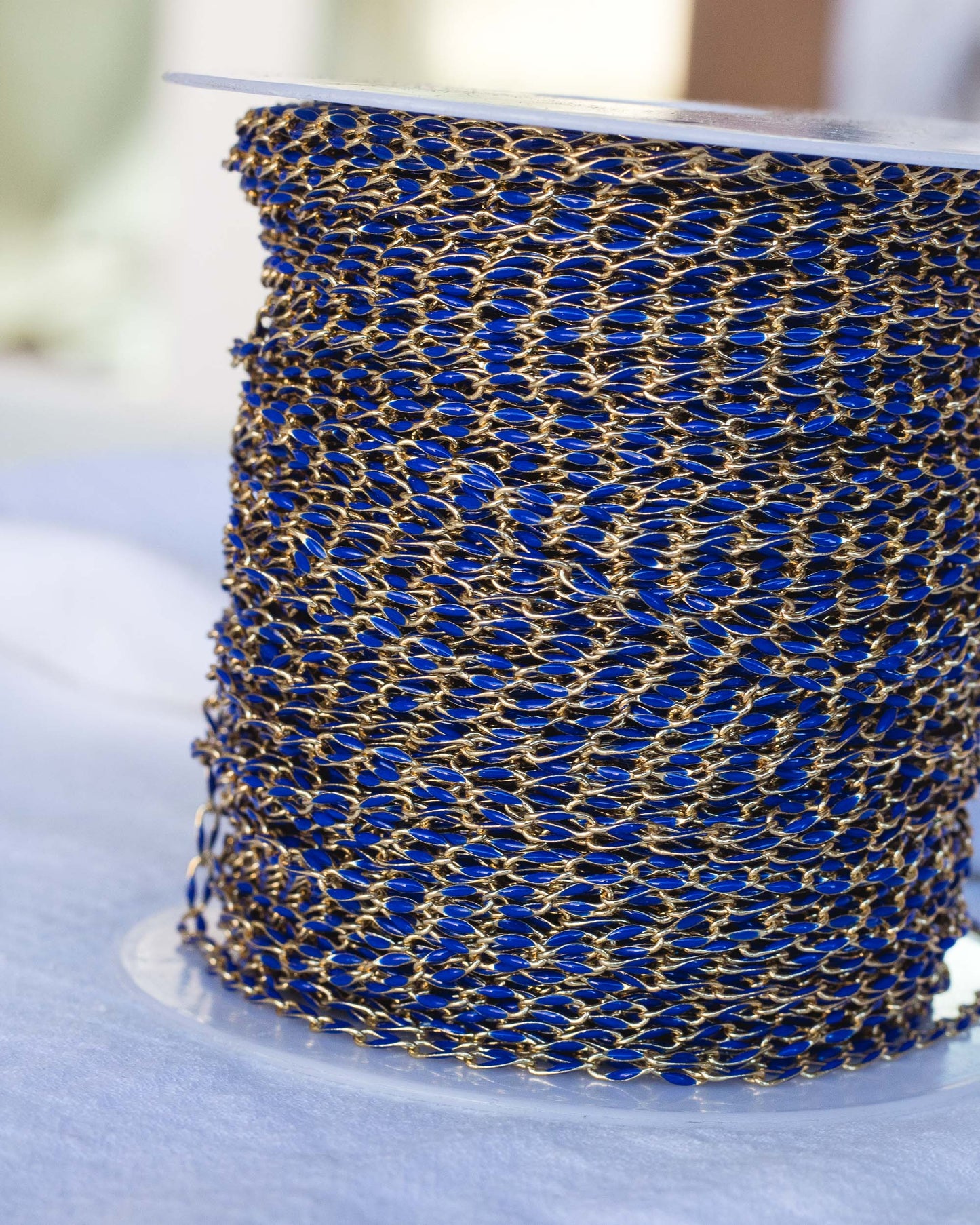 Blue Enamel Chain, GP131