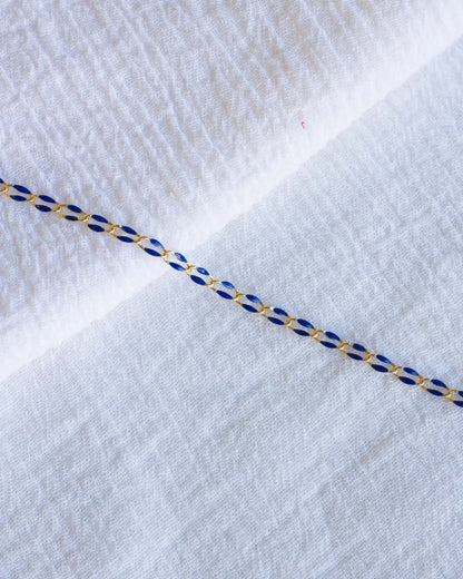 Blue Enamel Chain, GP131