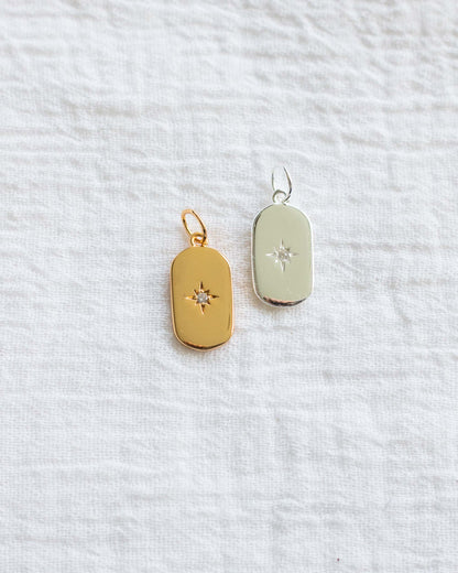 Starburst Tag Charm, CH84