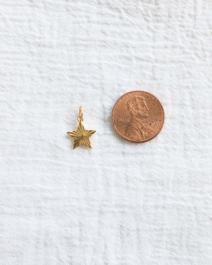 Fluted Star Charm, CH85