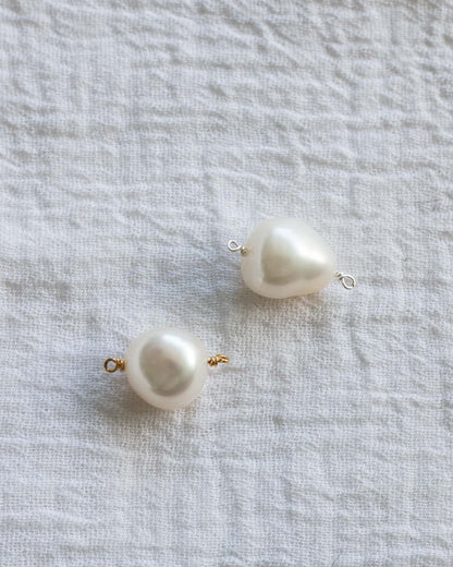 Freshwater Pearl Connector Charm, CN111