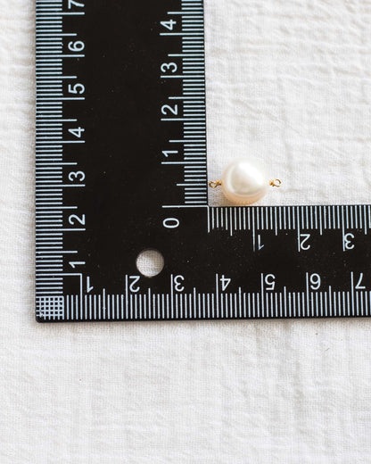 Freshwater Pearl Connector Charm, CN111