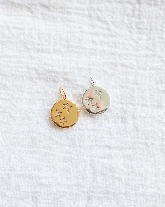 Triple Star Disc Charm, CH80