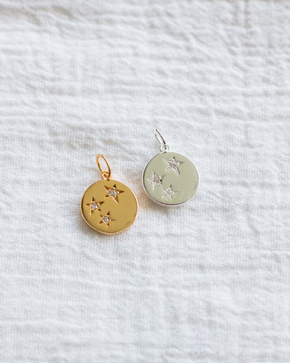 Triple Star Disc Charm, CH80