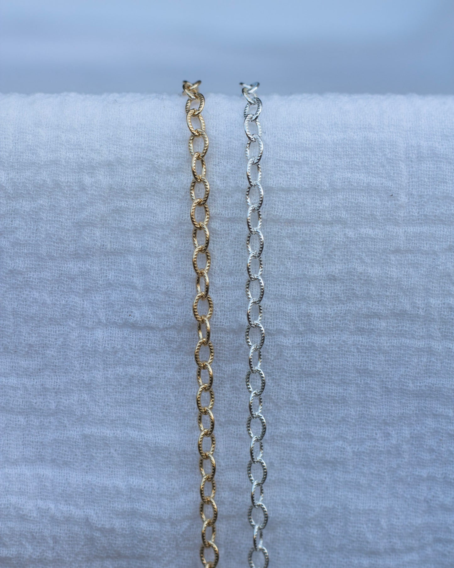 3.8mm Patterned Cable Chain, G44, S44