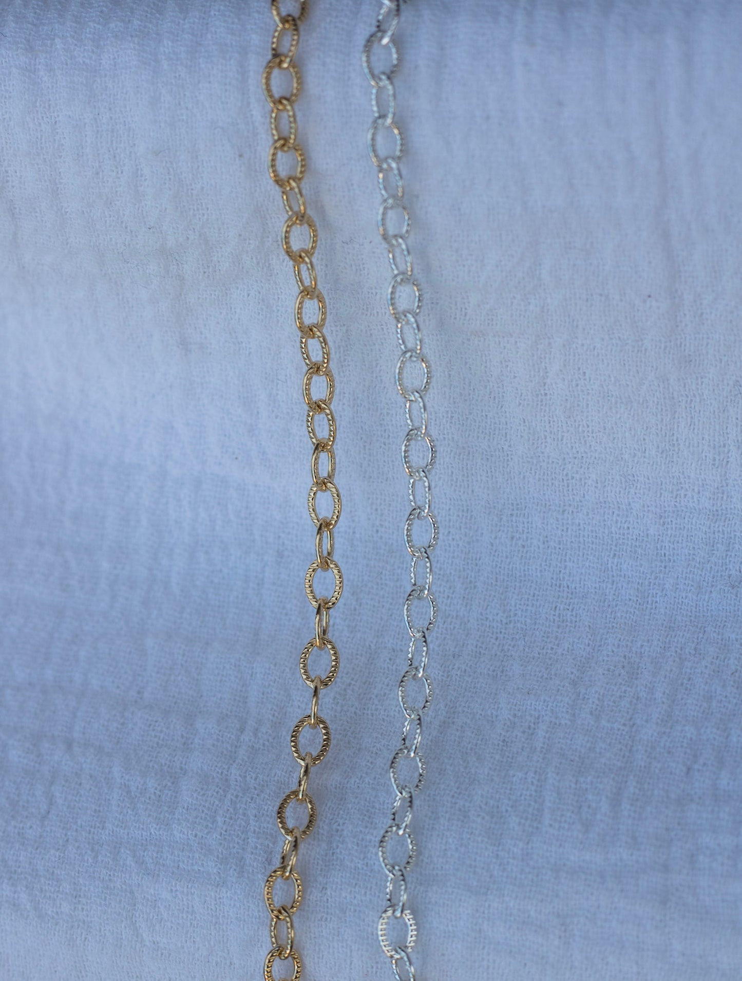 3.8mm Patterned Cable Chain, G44, S44