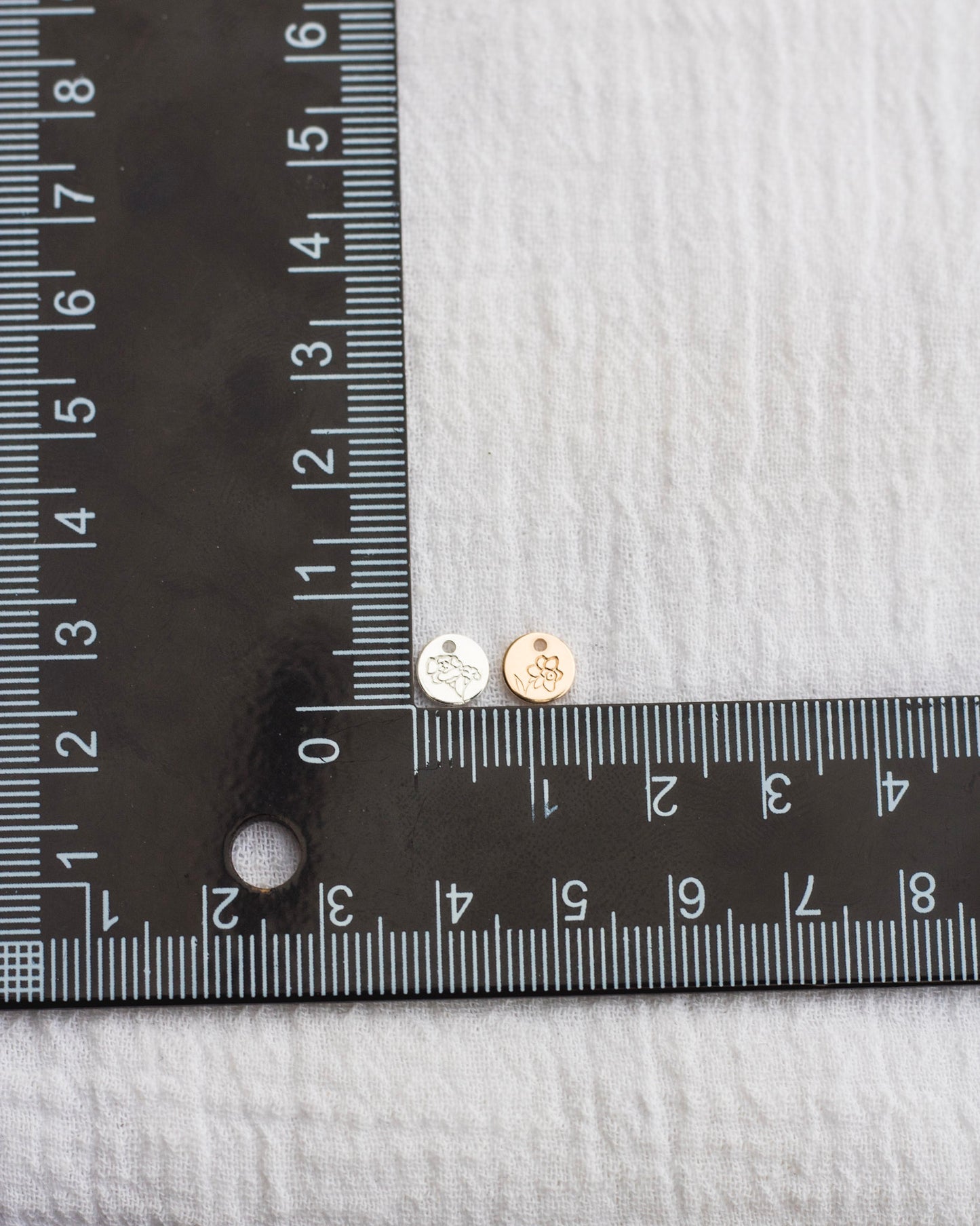 6.3mm Birth Flower Charm, CH05