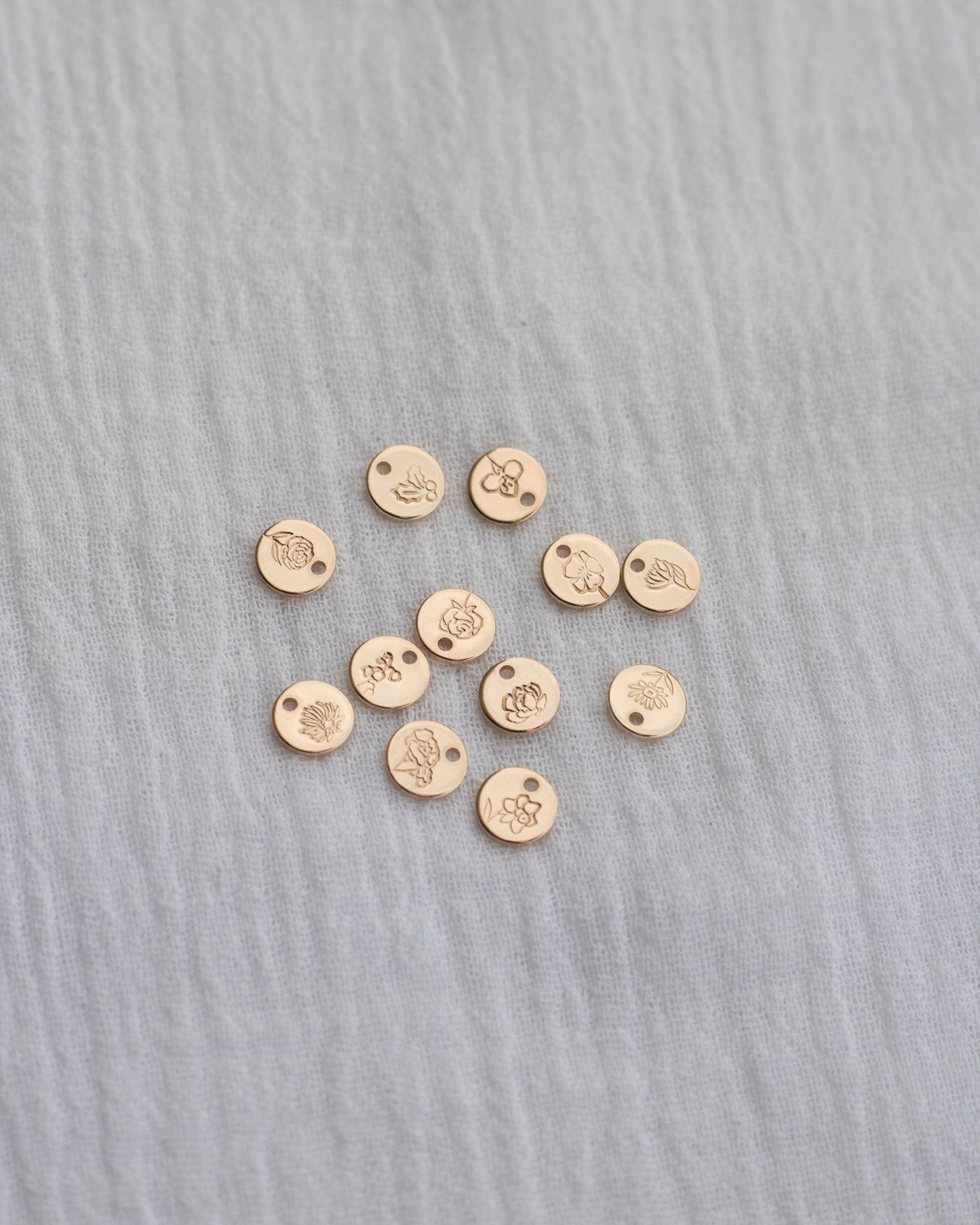 6.3mm Birth Flower Charm, CH05