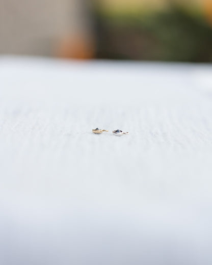 3mm Black CZ Charm, CH92