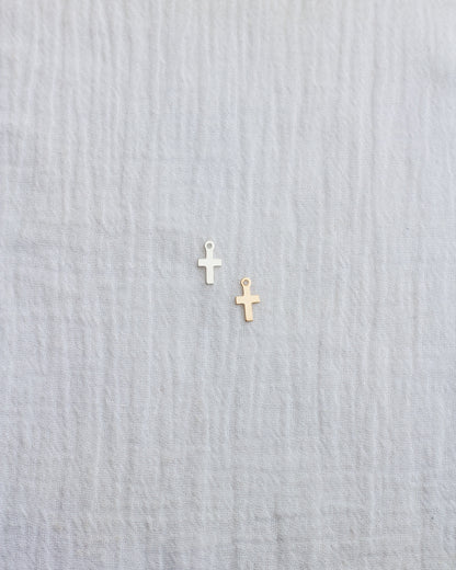 Tiny Cross Charm, CH93
