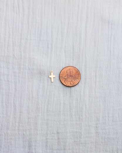 Tiny Cross Charm, CH93