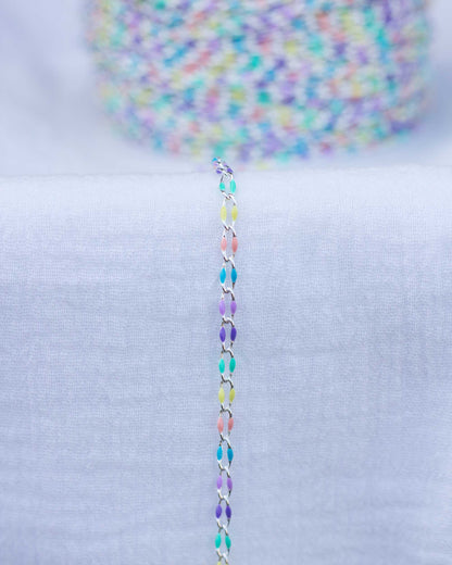 Sweethearts Inspired Enamel Chain, SP140