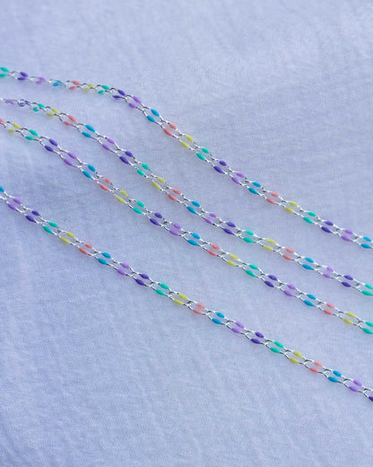 Sweethearts Inspired Enamel Chain, SP140