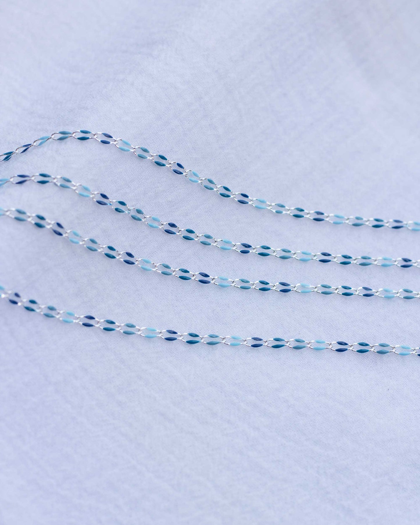 Ocean Multi Color Enamel Chain, SP115